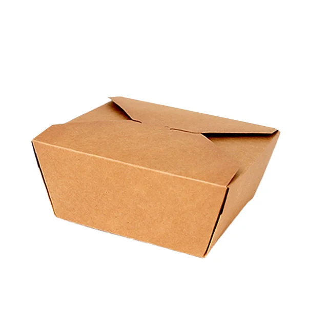 Takeaway Box 10 · Take Away Kraft Boxes (PE Lined) · product image